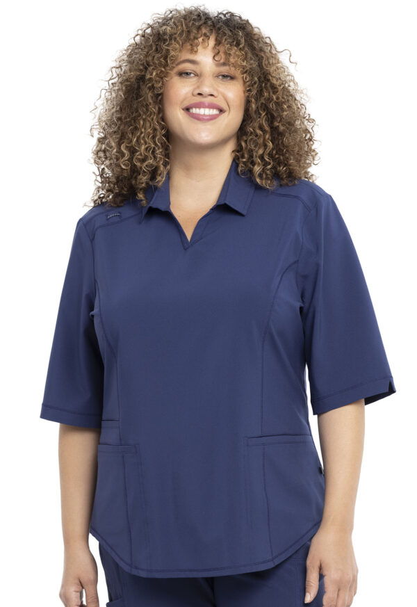 CK872A Camiseta femen. polo Navy