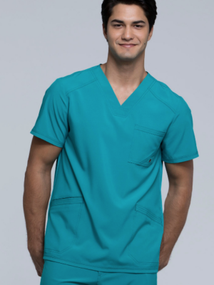 CK900A Top masculino Teal Blue
