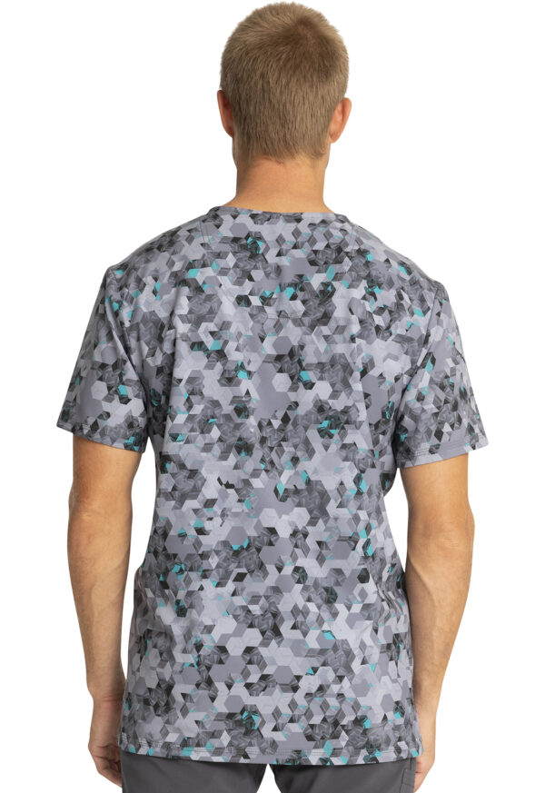 CK902 Top cuello V masc. Estampado - Imagen 2