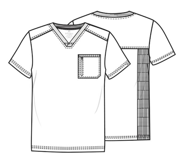 CK910A Camiseta masculina Caribbean Blue - Imagen 5