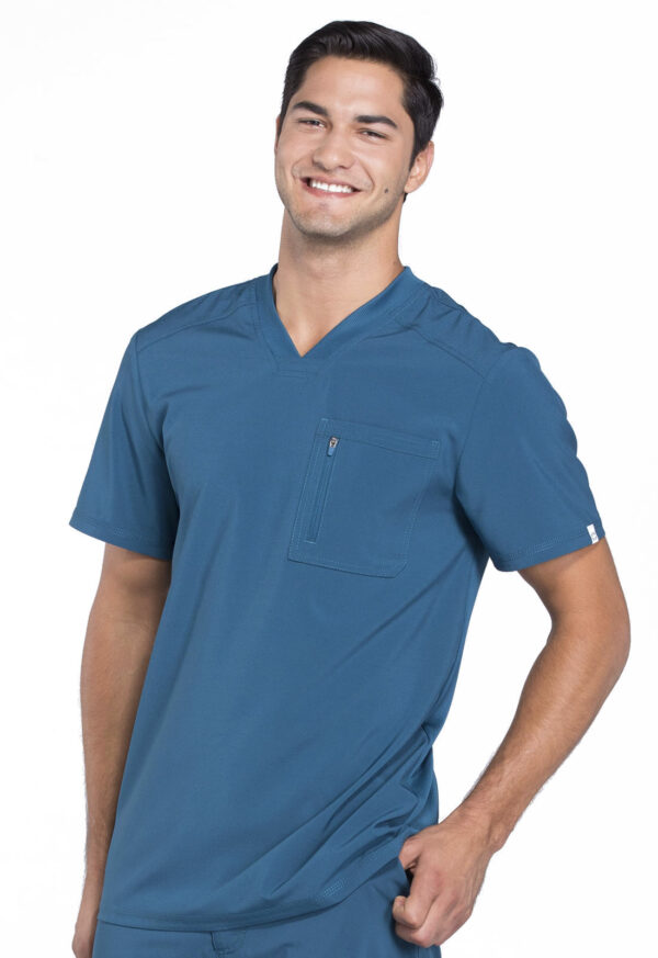 CK910A Camiseta masculina Caribbean Blue - Imagen 2