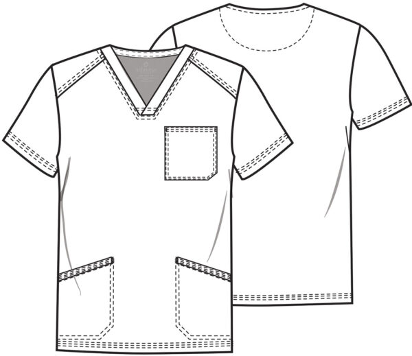 CK920 Top masculino Gradient Grid - Imagen 3