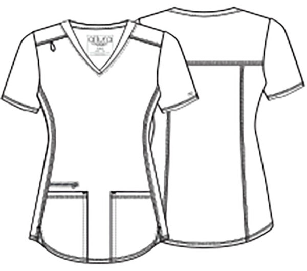 CKA685 Camiseta femenina Coral Rush - Imagen 2