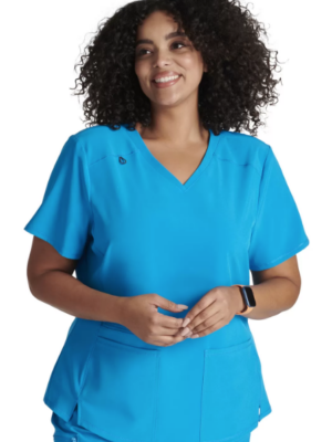 CKA685 Top femenino Cyan Blue