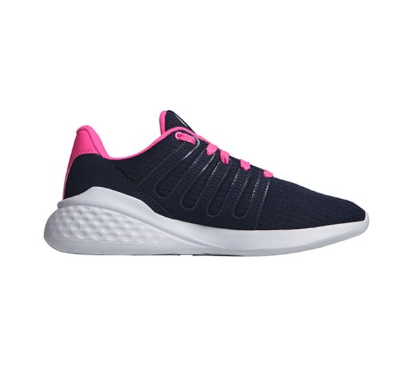 DISTRICT Zapatos femen. Navy/NeonPink - Imagen 2