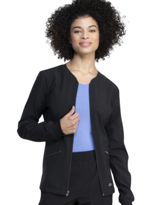 DK311 Chaqueta femen. con cierre Black