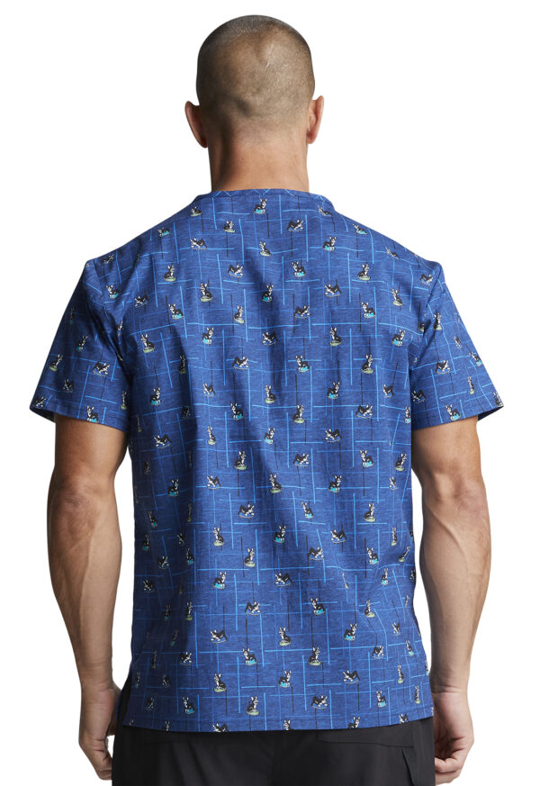 DK725 Top cuello V masc. Doggone Cool - Imagen 3