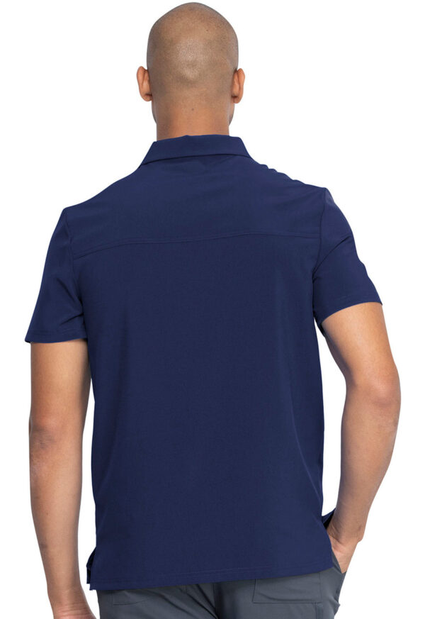 DK925 Camiseta polo masculina Navy - Imagen 5