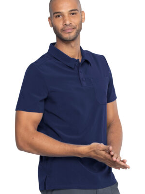 DK925 Camiseta polo masculina Navy