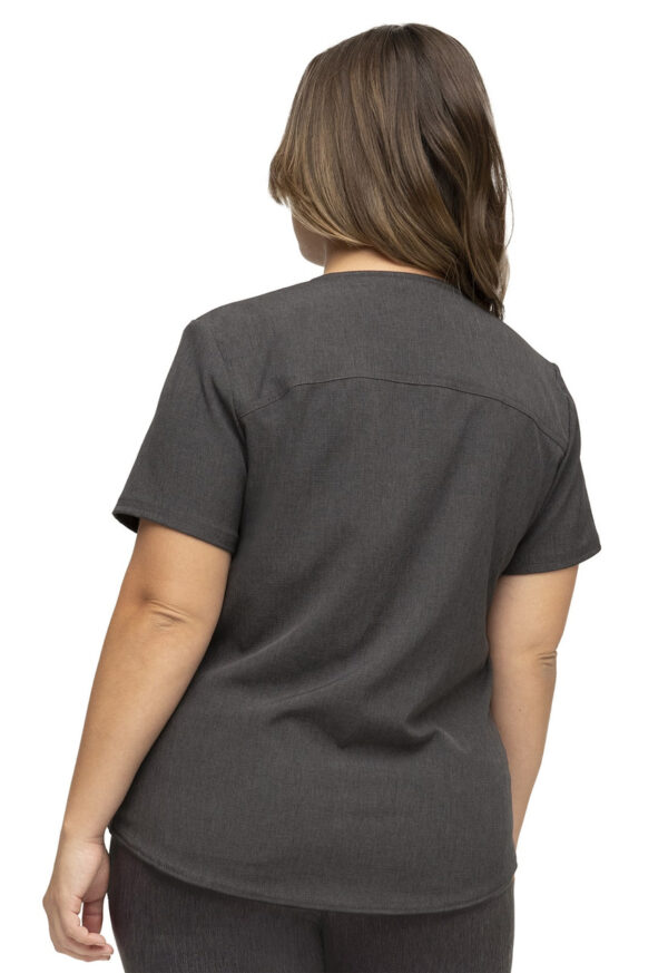 HS815 Camiseta femen. Heather Grey - Imagen 4