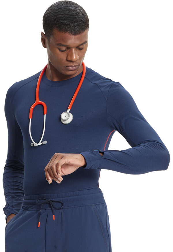IN608 Underscrub masculino Navy - Imagen 3