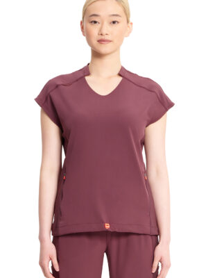 IN617A Top femenino Plum Velvet