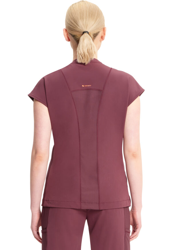 IN617A Top femenino Plum Velvet - Imagen 4