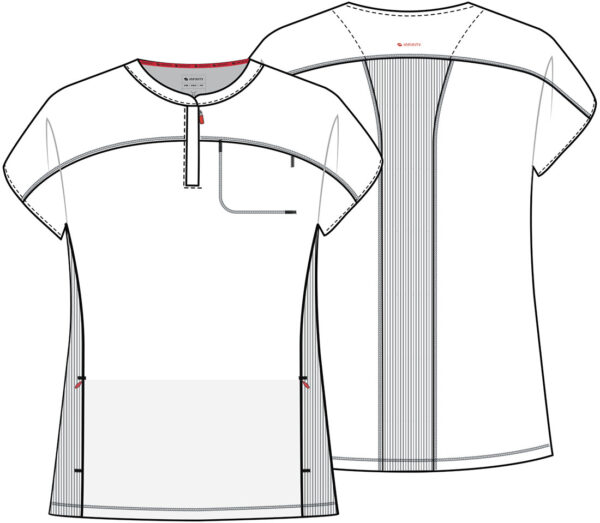 IN622A Top femenino Black - Imagen 2