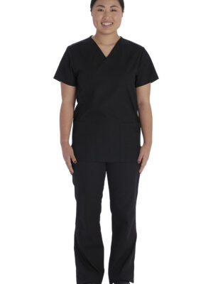 VT526C Conjunto pant. y top Unisex Black