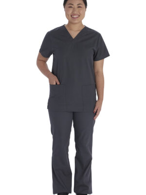 VT526C Conjunto pant. y top Unisex Pewter