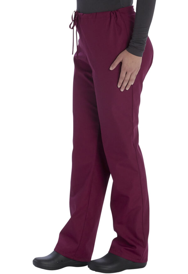 VT526C Conjunto pant. y top Unisex Wine - Imagen 6