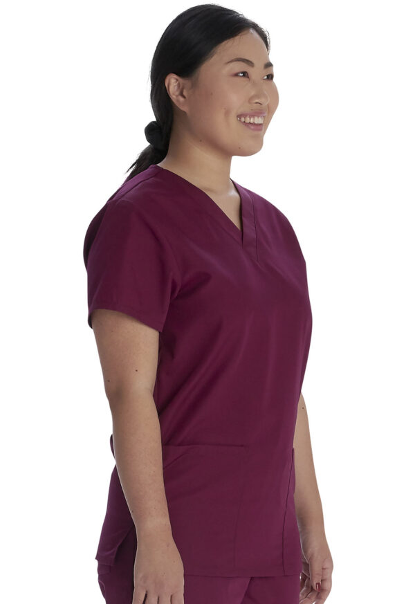 VT526C Conjunto pant. y top Unisex Wine - Imagen 4