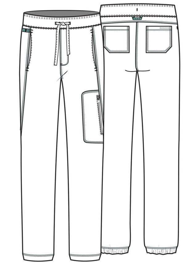 WW012 Jogger masc. Caribbean Blue - Imagen 5