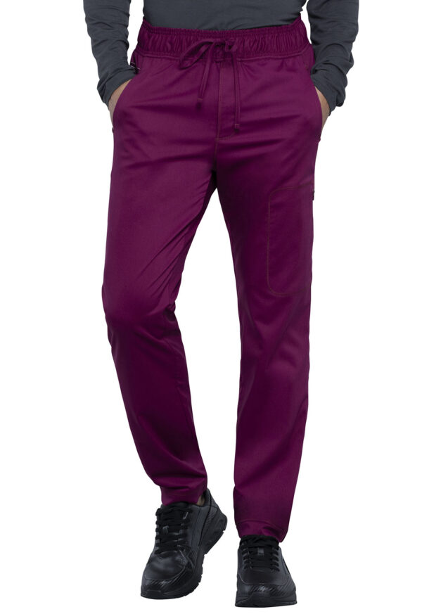 VT526C Conjunto pant. y top Unisex Wine - Imagen 2