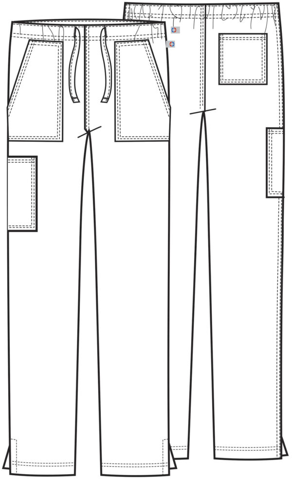 WW042AB Pantalón unisex Teal - Imagen 5