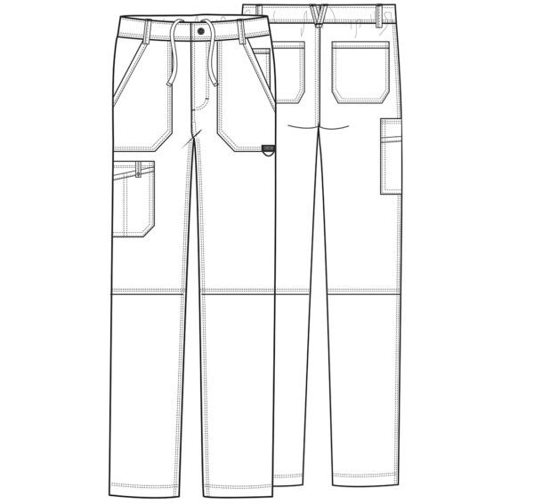 WW140 Pantalón masculino Galaxy Blue - Imagen 4