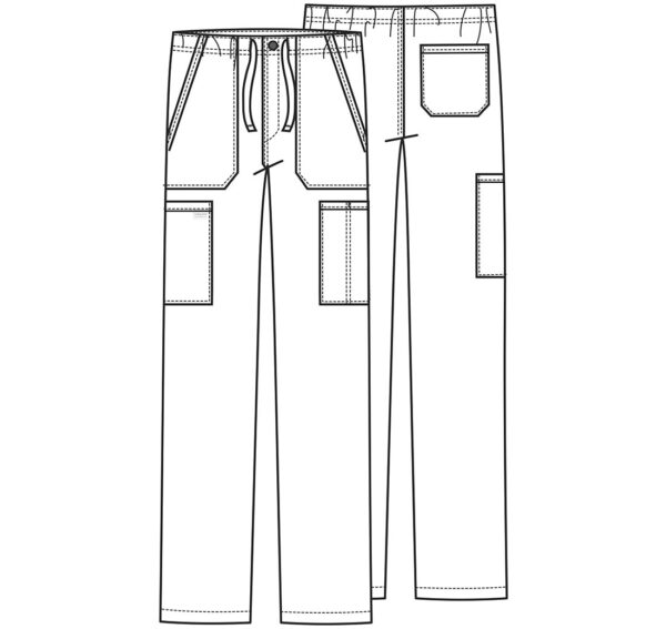 WW190 Pantalón masculino Olive - Imagen 5