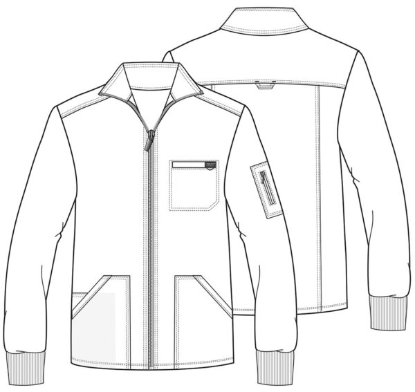 WW320 Chaqueta masculina Black - Imagen 2