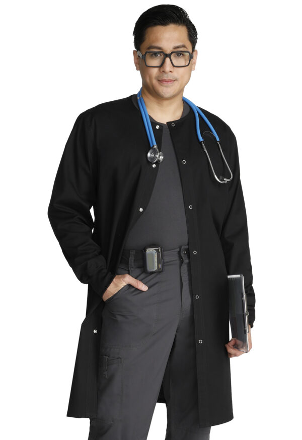 WW361 Bata médica unisex 40" Black