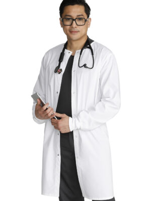 WW361 Bata médica unisex 40" White
