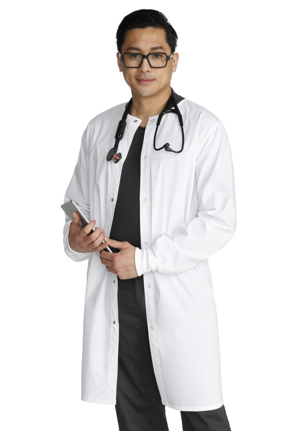 WW361 Bata médica unisex 40" White