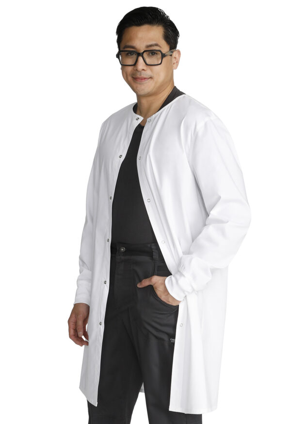 WW361 Bata médica unisex 40" White - Imagen 3