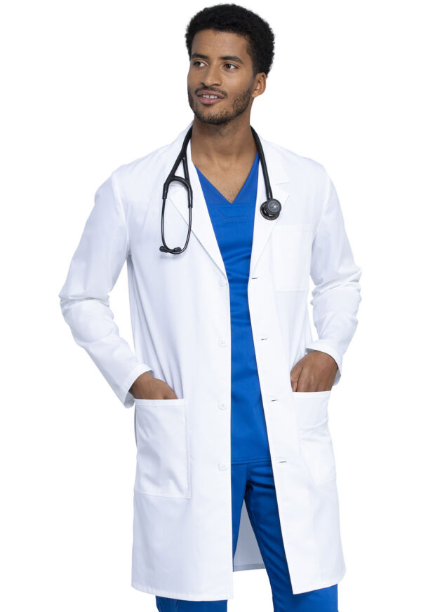 WW410AB Bata médica masc. White