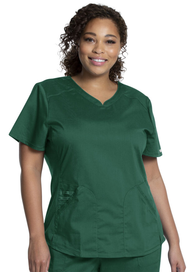 WW601 Camiseta femenina Hunter Green - Imagen 2