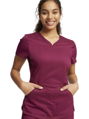 WW601 Top femenino Wine