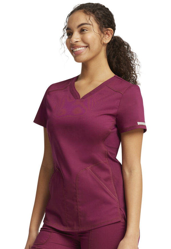 WW601 Top femenino Wine - Imagen 3