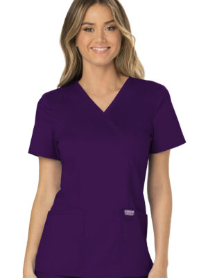 WW610 Top femenino Eggplant