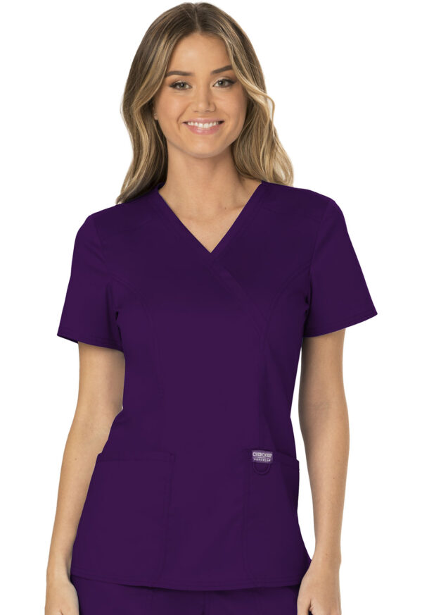 WW610 Top femenino Eggplant
