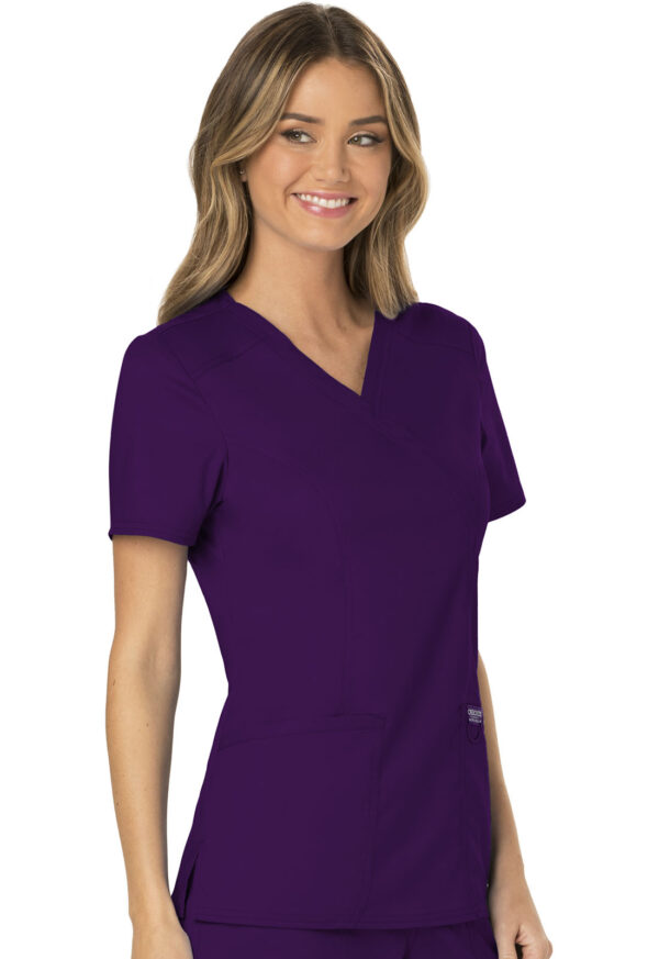WW610 Top femenino Eggplant - Imagen 4