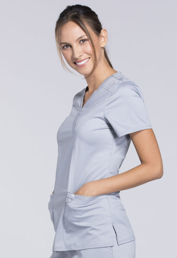 WW610 Top femenino Grey - Imagen 2