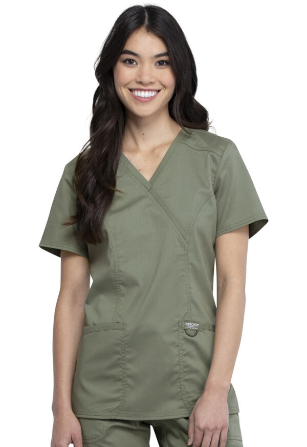 WW610 Top femenino Olive