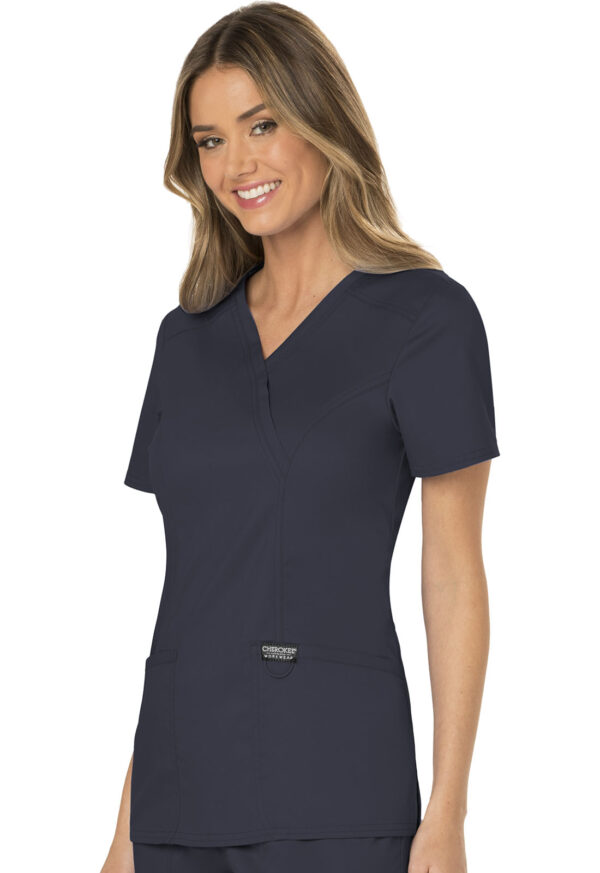 WW610 Top femenino Pewter - Imagen 2