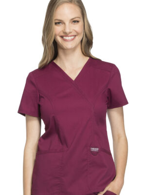 WW610 Top femenino Wine