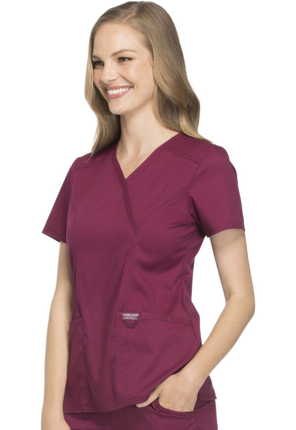 WW610 Top femenino Wine - Imagen 3