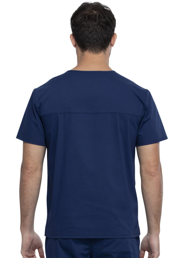 WW644 Top unisex cuello en V Navy - Imagen 3