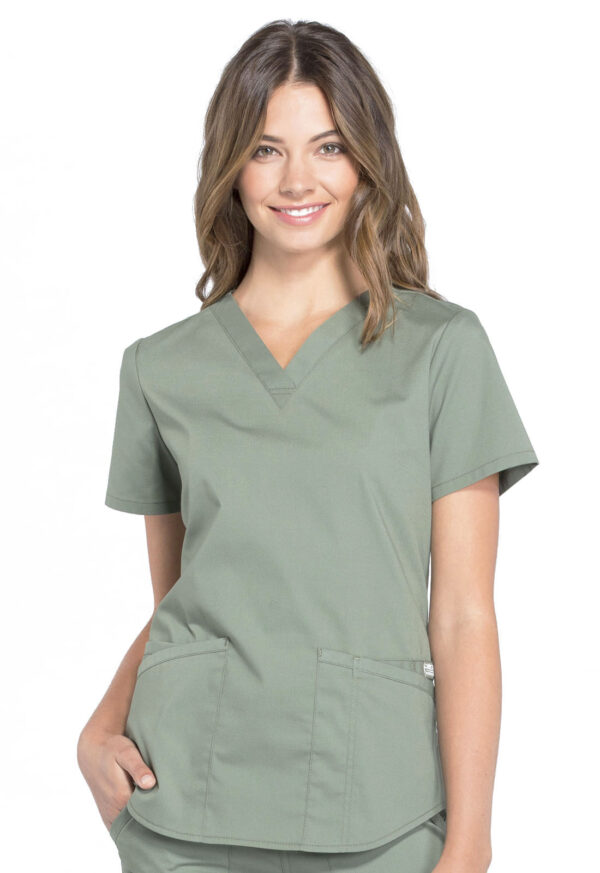 WW665 Top femenino Olive