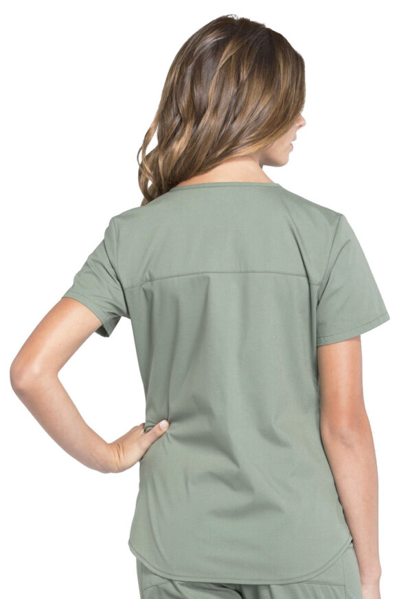 WW665 Top femenino Olive - Imagen 3