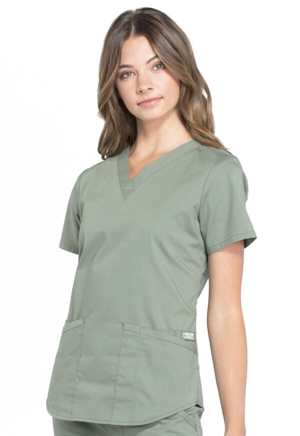 WW665 Top femenino Olive - Imagen 2