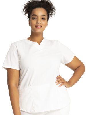 WW665 Top femenino White