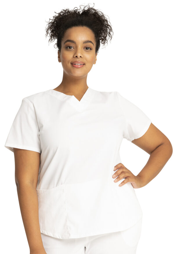 WW665 Top femenino White